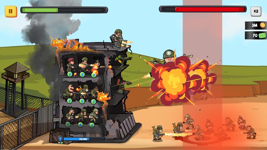 Schermata World War Army Defense: TD WW2 0