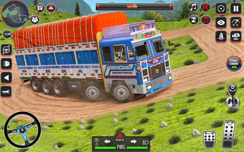 Indian Truck Drive Truck Games 螢幕截圖 2