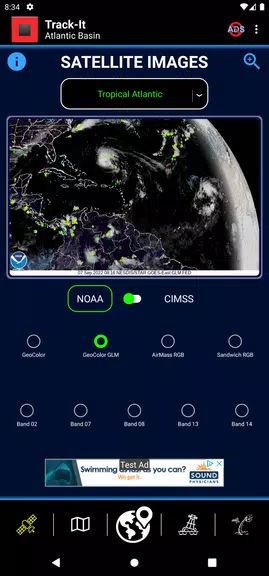 Track-It Hurricane Tracker Скриншот 2