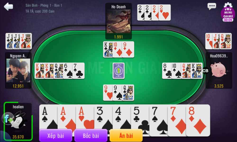 Game Bai BigA ภาพหน้าจอ 1