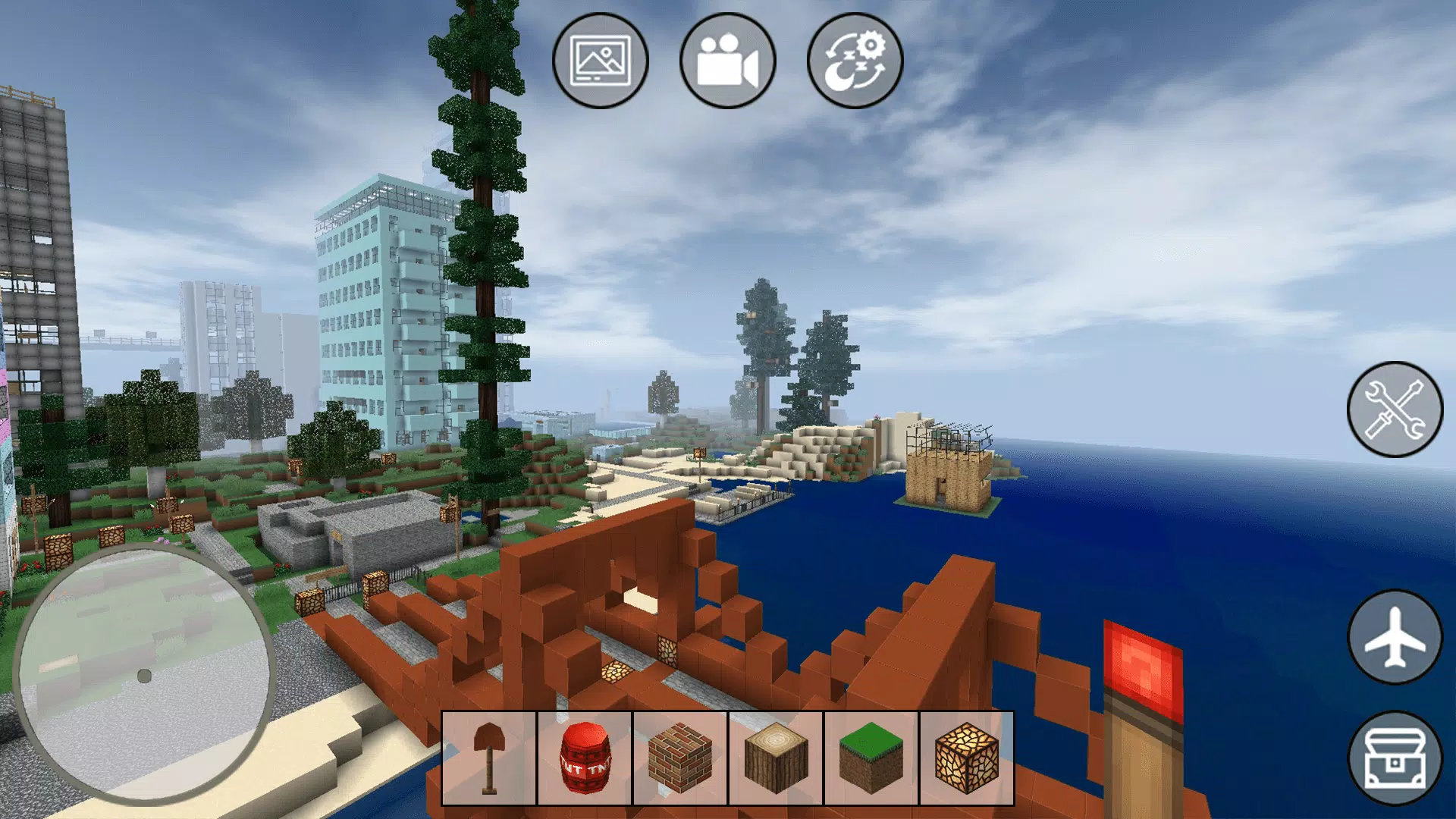 Mini Block Craft Ekran Görüntüsü 0