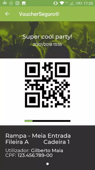 Voucher Seguro Capture d'écran 1