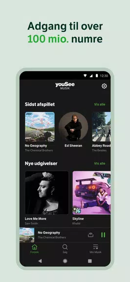 YouSee Musik Ekran Görüntüsü 0