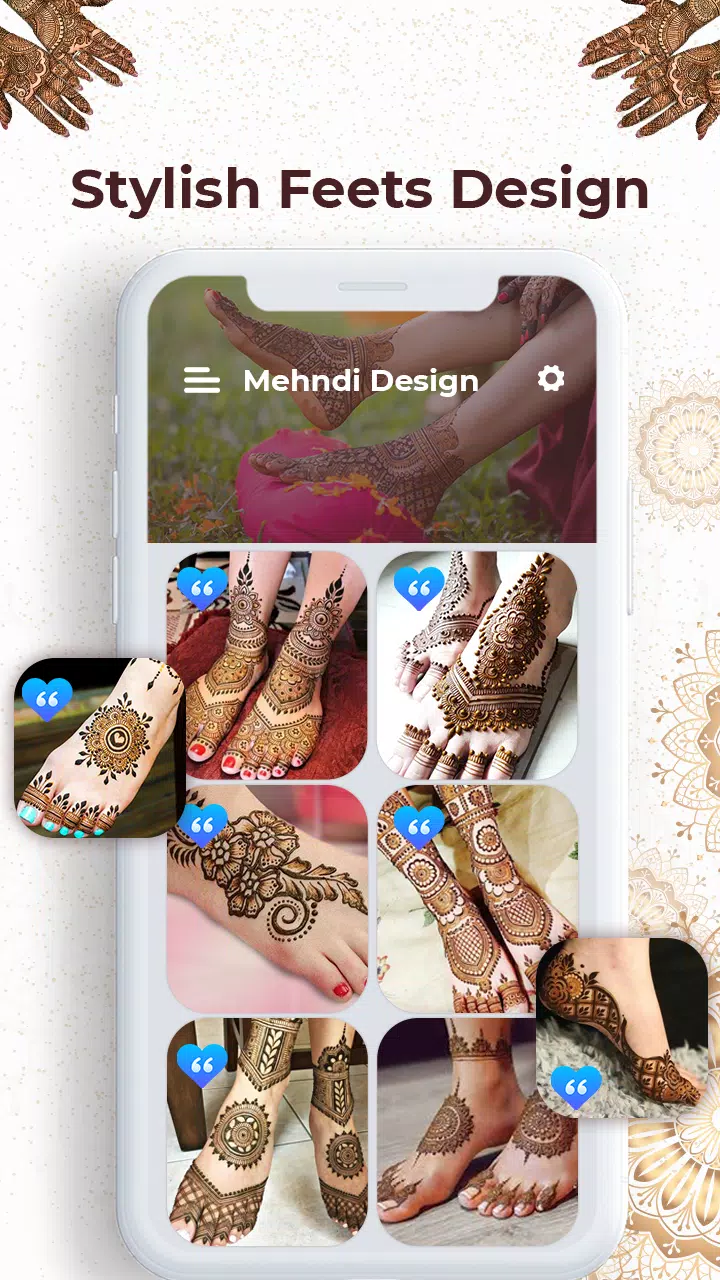 Eid Mehndi Designs 2024 ဖန်သားပြင်ဓာတ်ပုံ 2