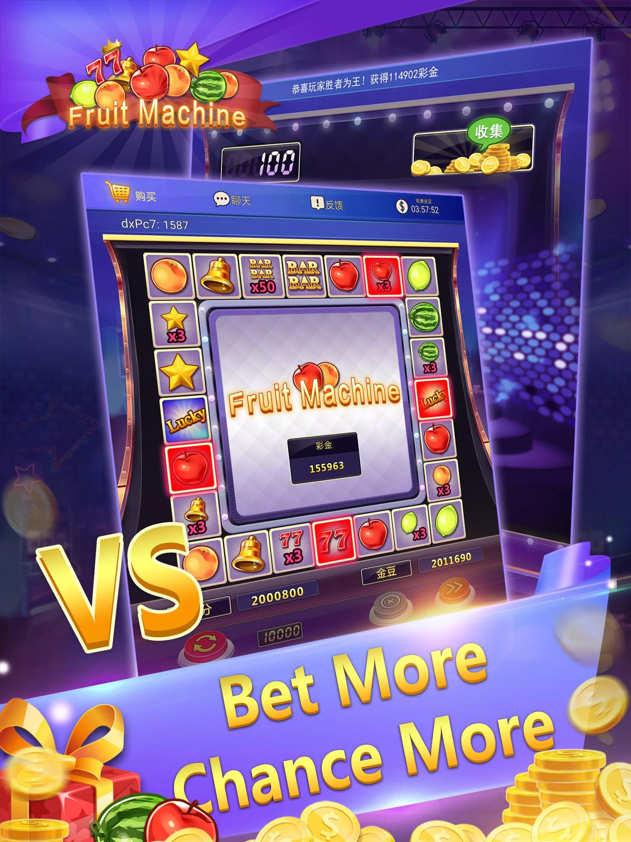 Fruit Machine - Mario Slots Tangkapan skrin 0