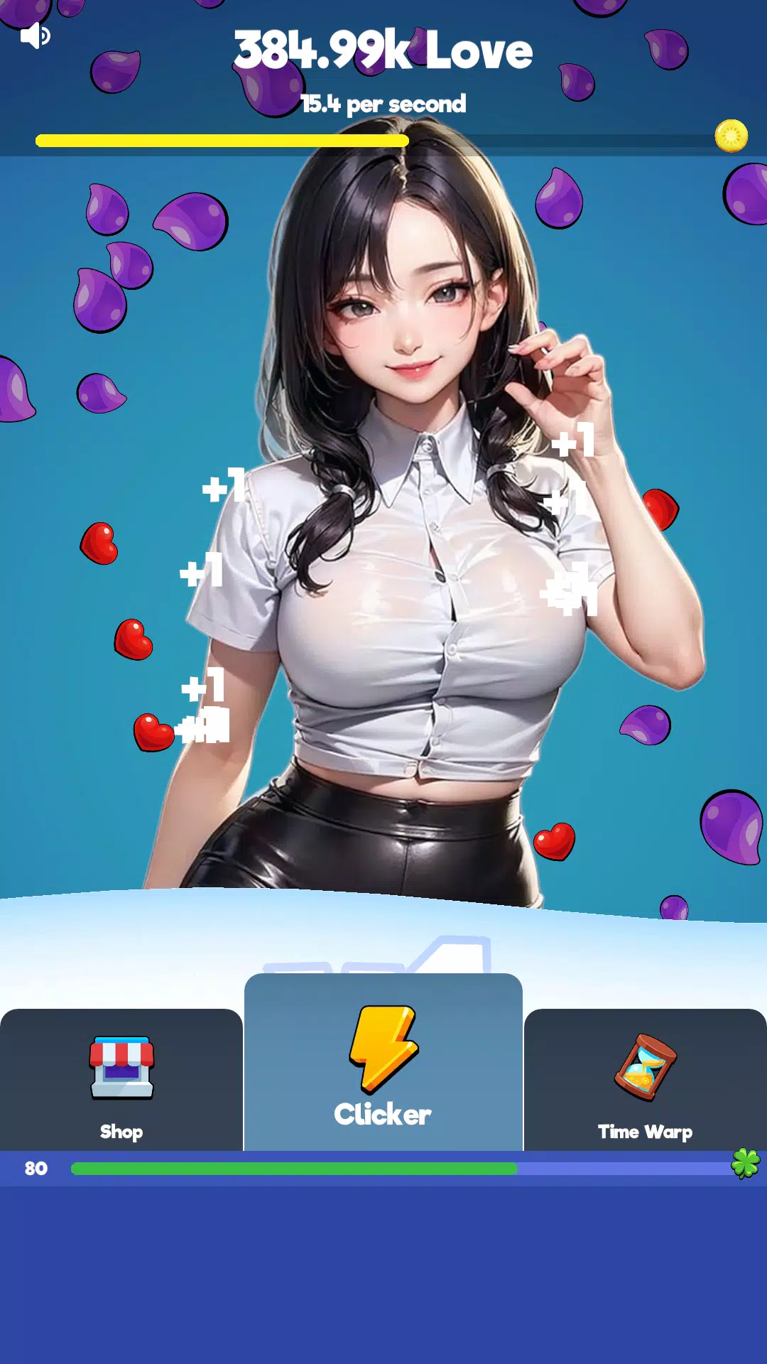 Sexy touch girls: idle clicker স্ক্রিনশট 2