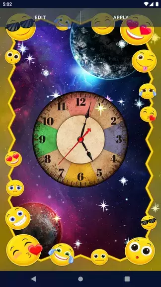 Galaxy Universe Live Wallpaper Captura de pantalla 1