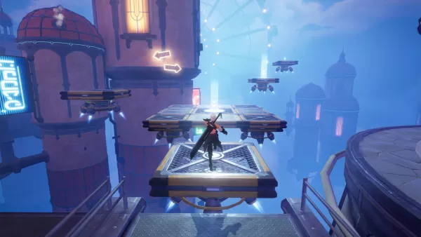 角色执行空中战斗机动