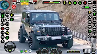 Offroad Jeep Driving:Jeep Game ภาพหน้าจอ 1