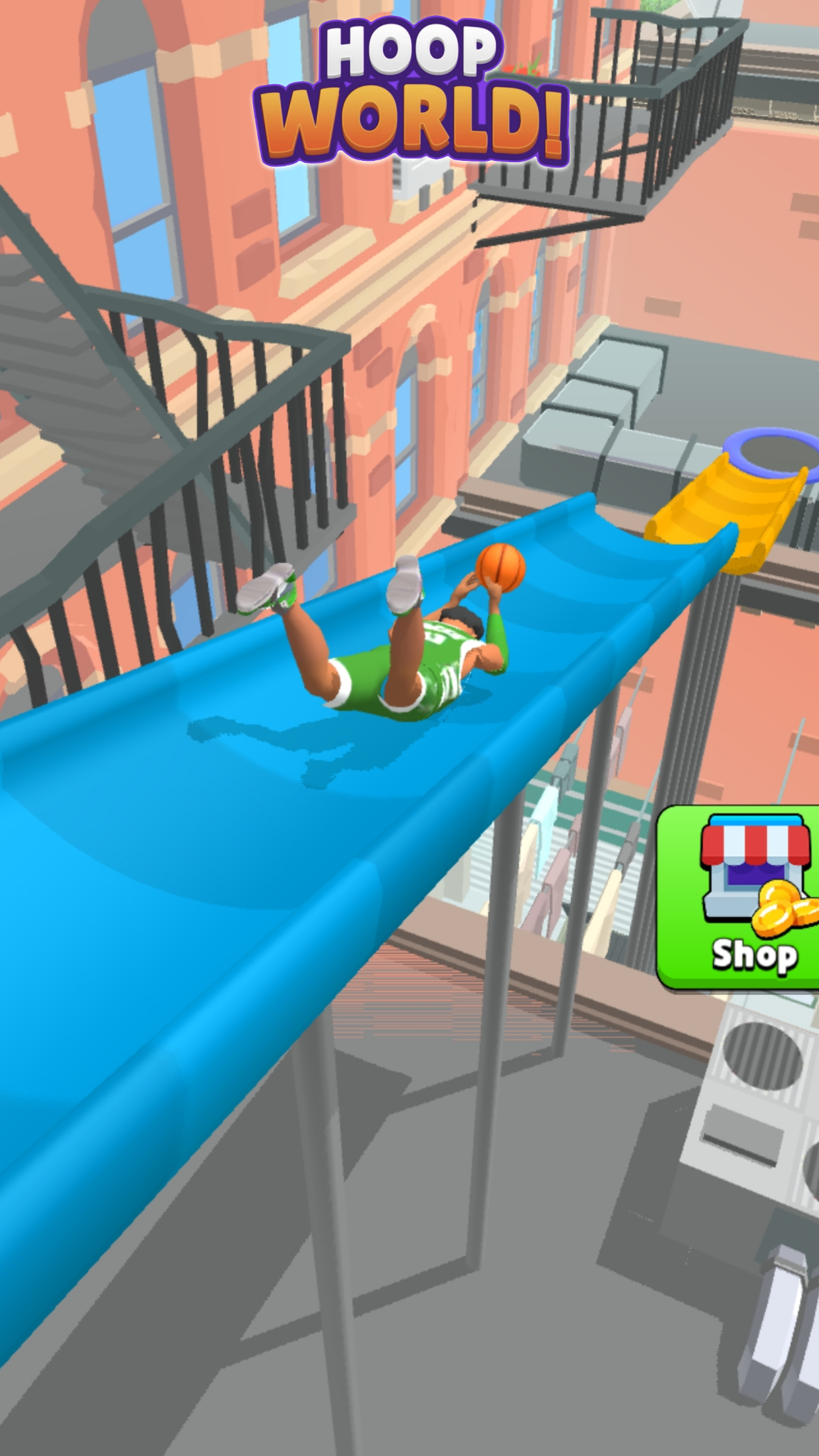 Hoop World: Flip Dunk Game 3D ภาพหน้าจอ 0