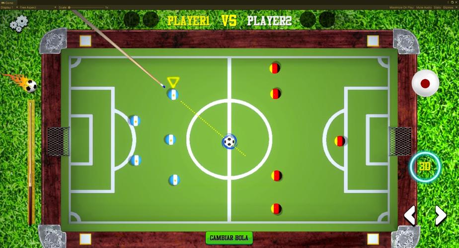 FOOTPOOL:  Soccer & billiards Screenshot 1