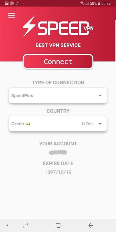 SpeedVPN Iran Tangkapan skrin 3