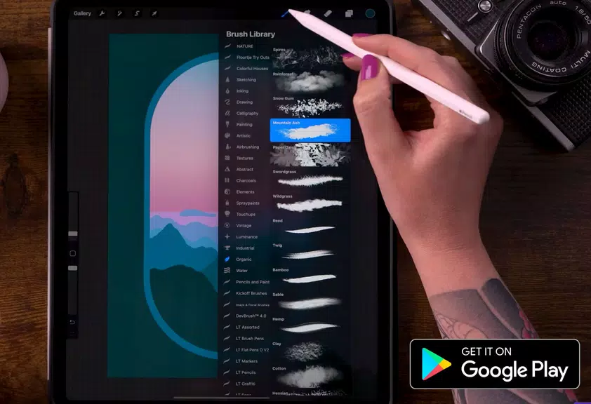 New Procreate Free Painting Guide Schermafbeelding 1