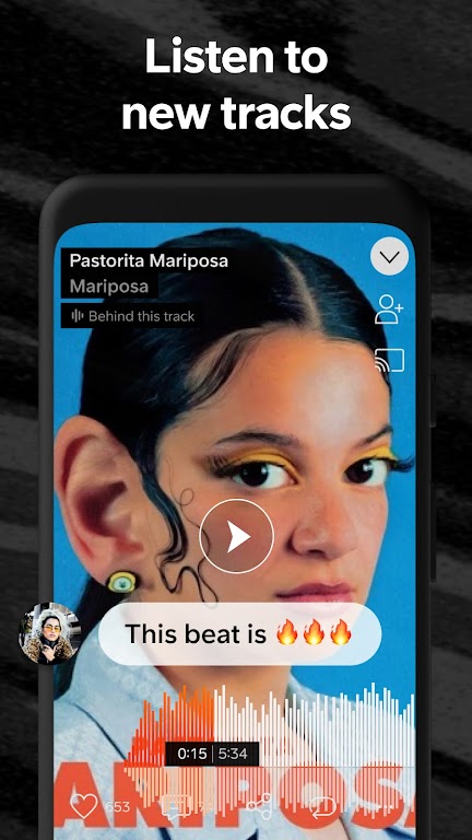 Schermata SoundCloud: Play Music & Songs Mod 0