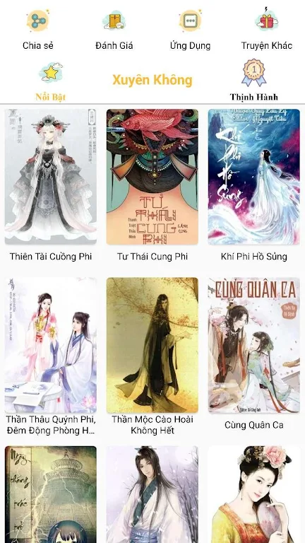 Truyện Xuyên Không ภาพหน้าจอ 0