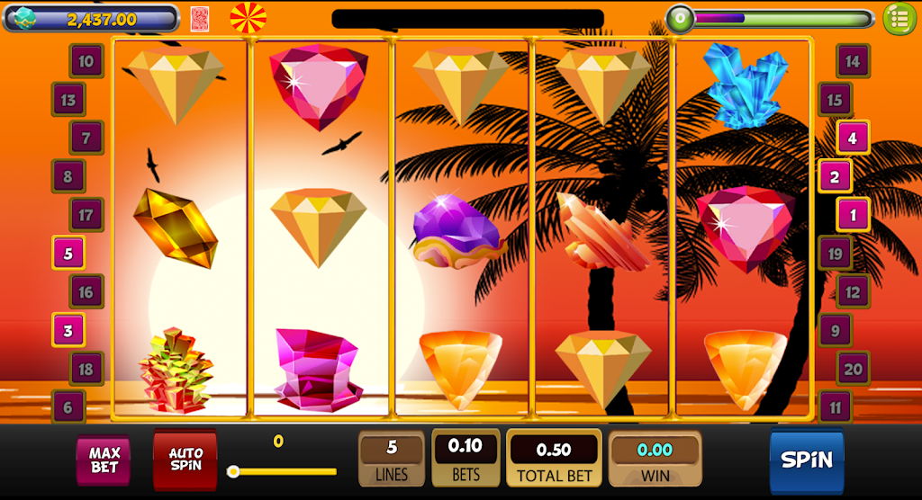 Jewel & Gems Wilds Slot! ဖန်သားပြင်ဓာတ်ပုံ 2