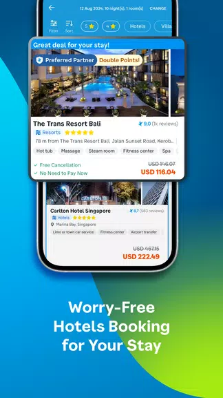 Traveloka: Book Hotel & Flight Capture d'écran 3