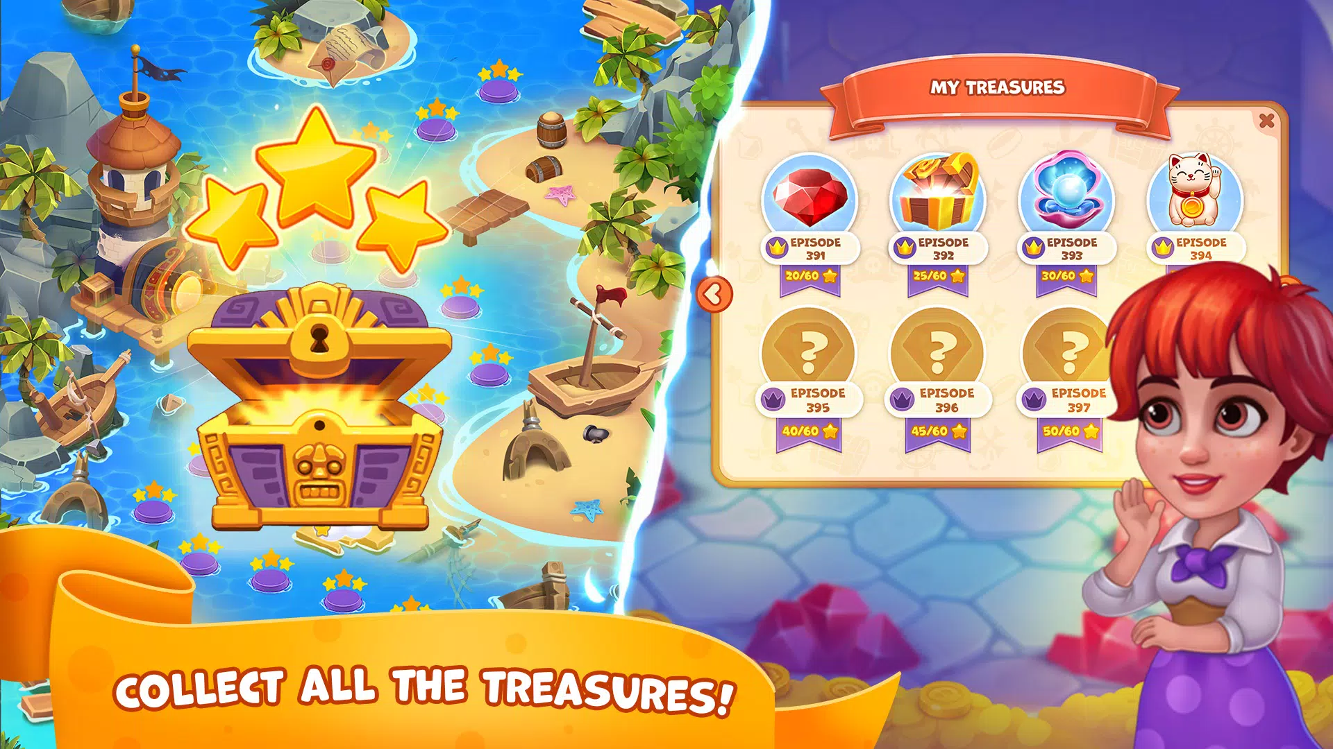 Pirate Treasures ภาพหน้าจอ 3