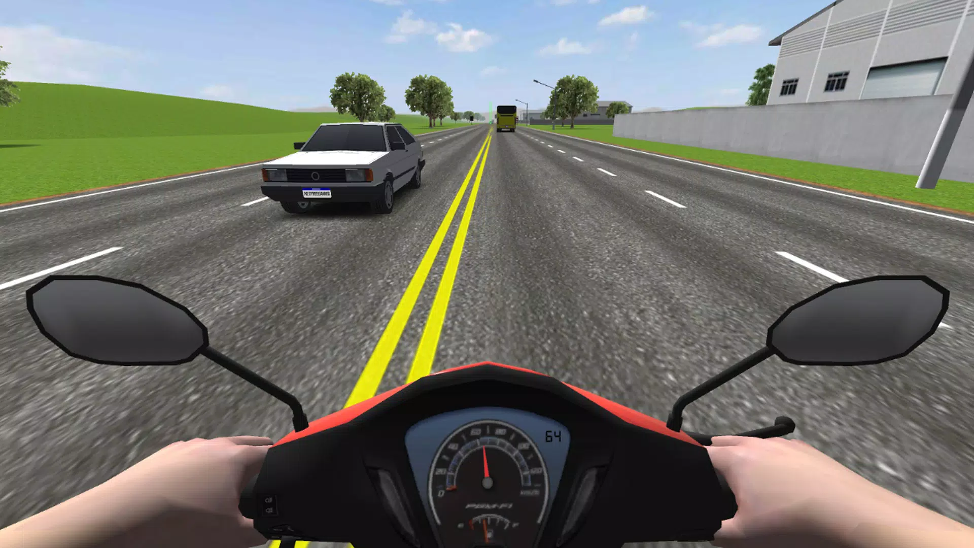 Traffic Motos 2 Скриншот 1