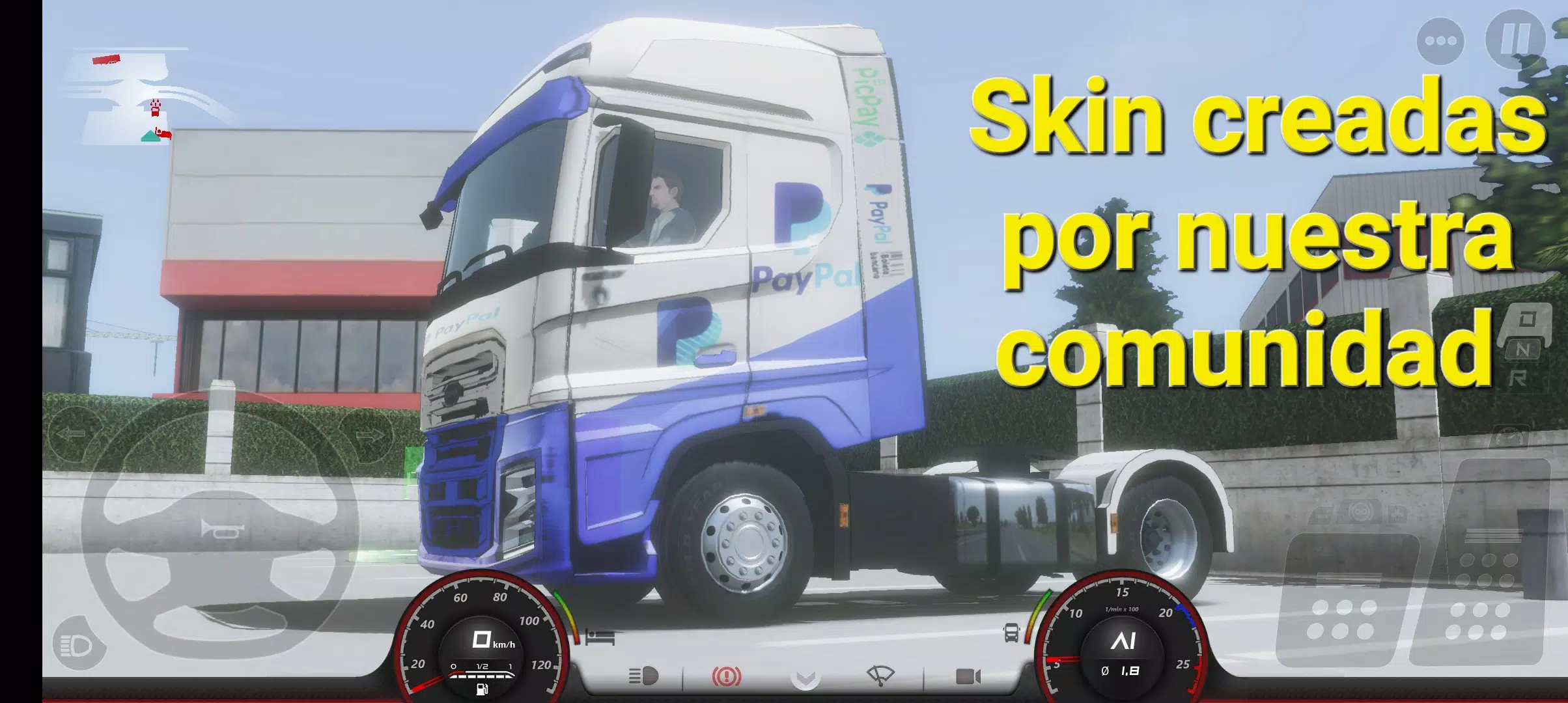 skin truckers of europe 3 スクリーンショット 1