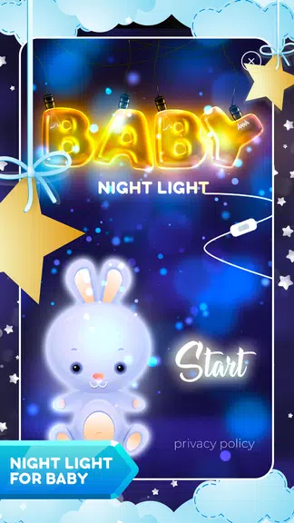 Baby night light - lullabies w 螢幕截圖 0