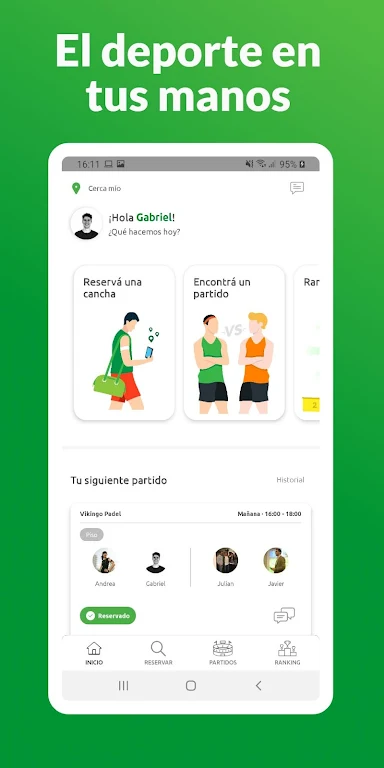 Schermata Reva - Sports App 0