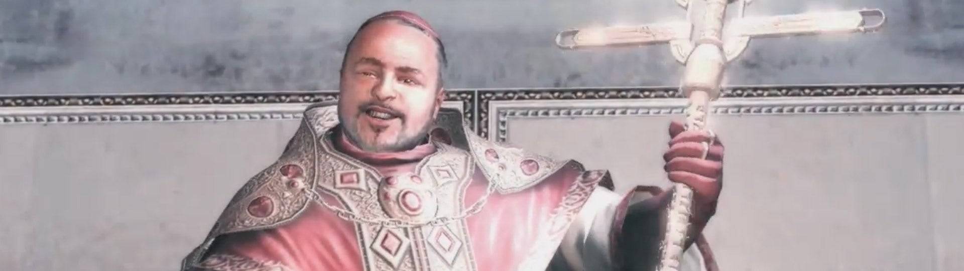 Rodrigo Borgia as Pope Alexander VI