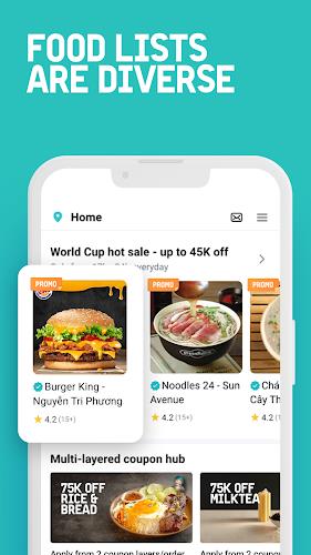 BAEMIN - Food delivery app Zrzut ekranu 3