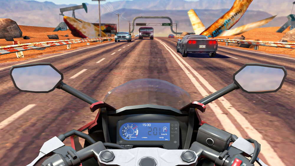 Moto Rider GO: Highway Traffic Mod স্ক্রিনশট 0