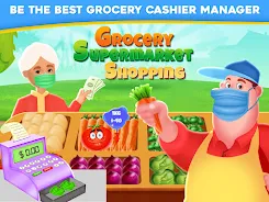 Grocery Shopping Cash Register Ảnh chụp màn hình 0