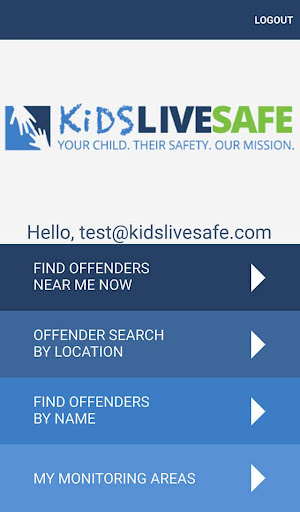 Kids Live Safe Schermafbeelding 0