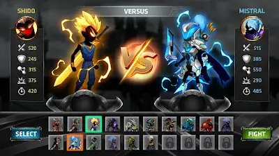 Stickman Legends Jogos Offline Captura de tela 1