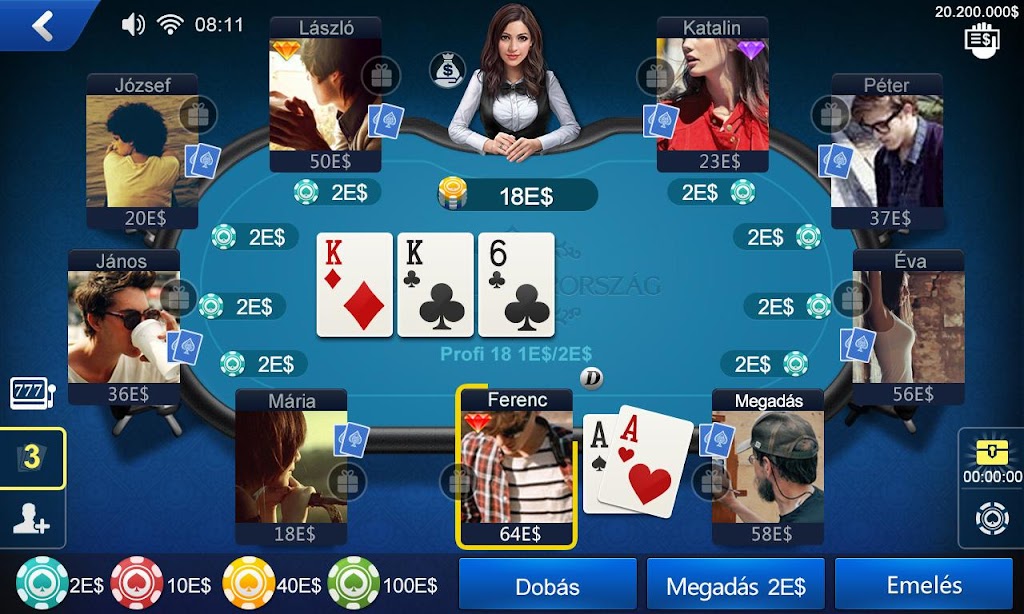 Póker Magyarország Captura de tela 1