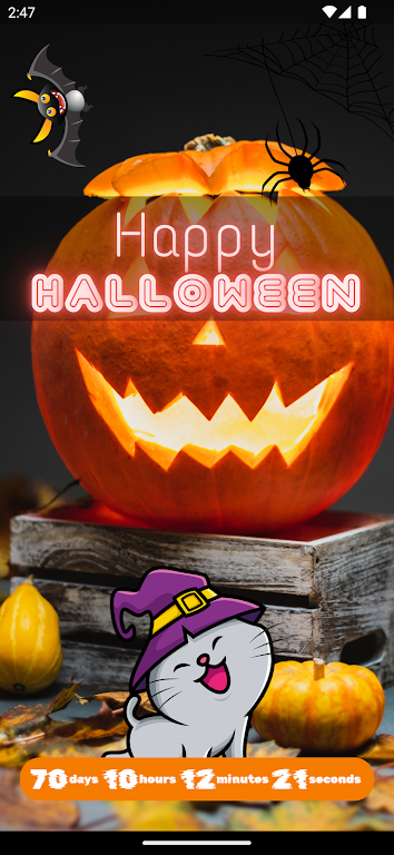 How long until Halloween? Скриншот 2