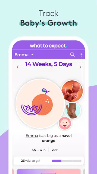 Pregnancy Tracker & Baby App Ảnh chụp màn hình 0