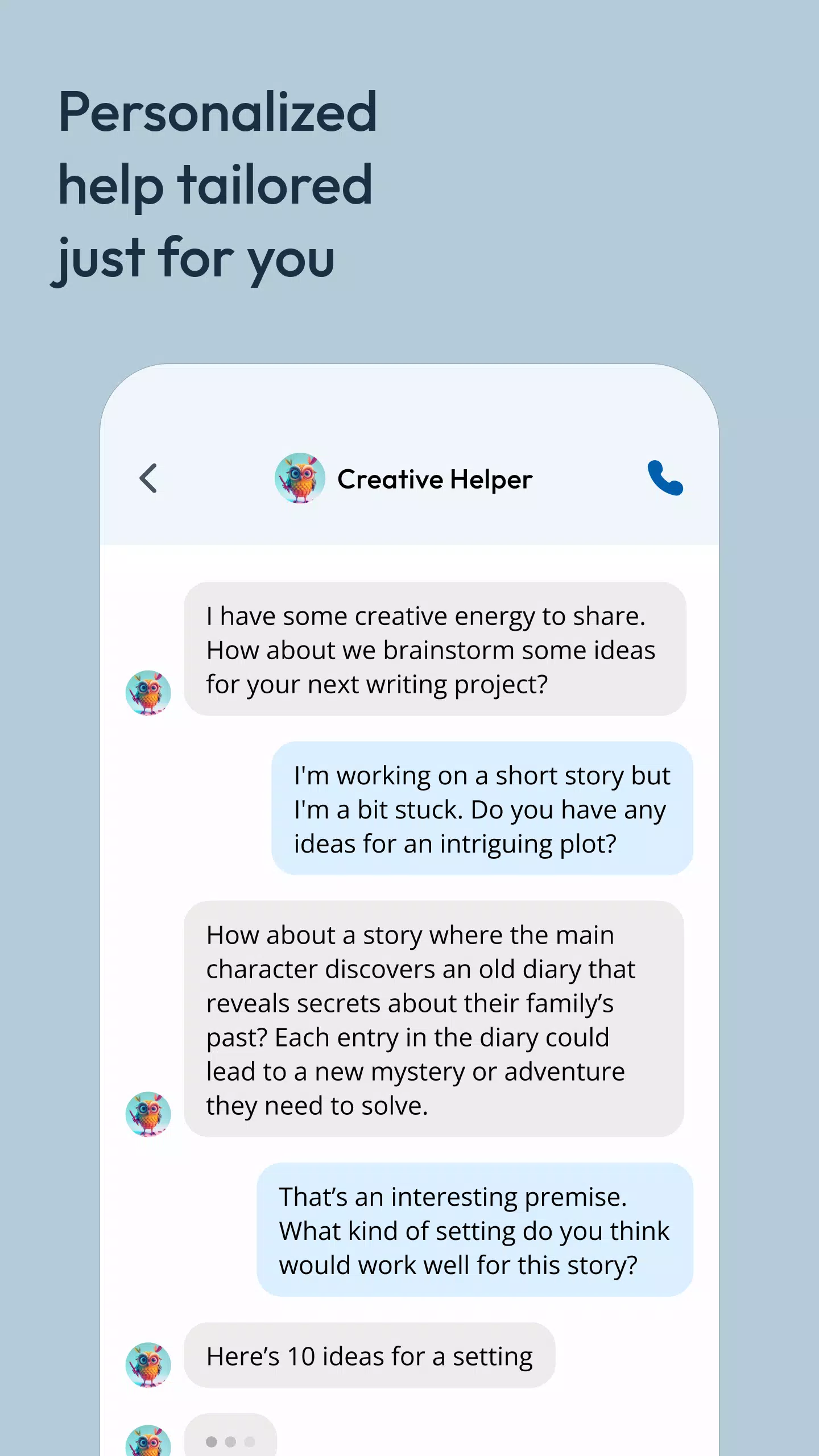 Character AI: Chat, Talk, Text Ảnh chụp màn hình 3