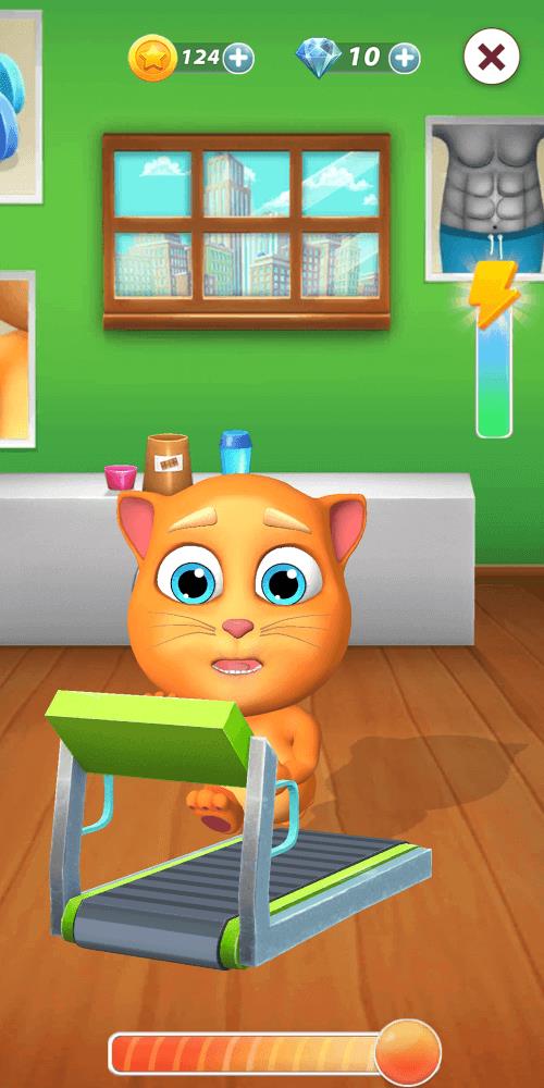 Virtual Pet Tommy - Cat Game Ảnh chụp màn hình 3