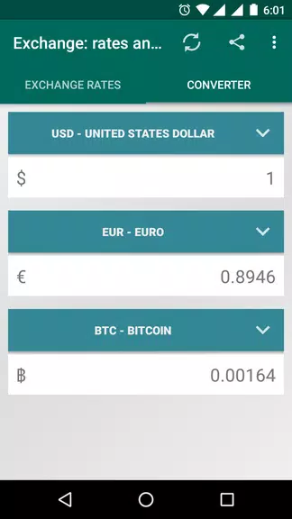 XRT: Exchange rates, converter स्क्रीनशॉट 1