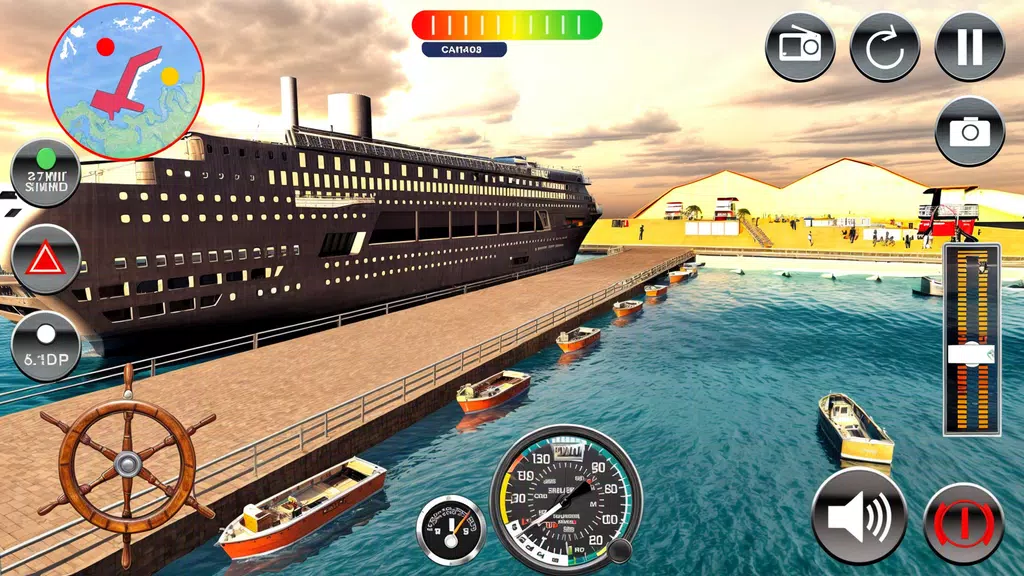 Transport Cruise Ship Games 螢幕截圖 1