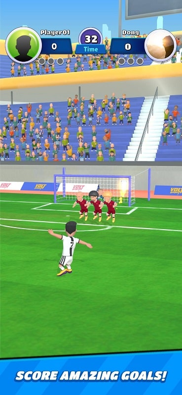 Football Clash - Mobile Soccer 螢幕截圖 1