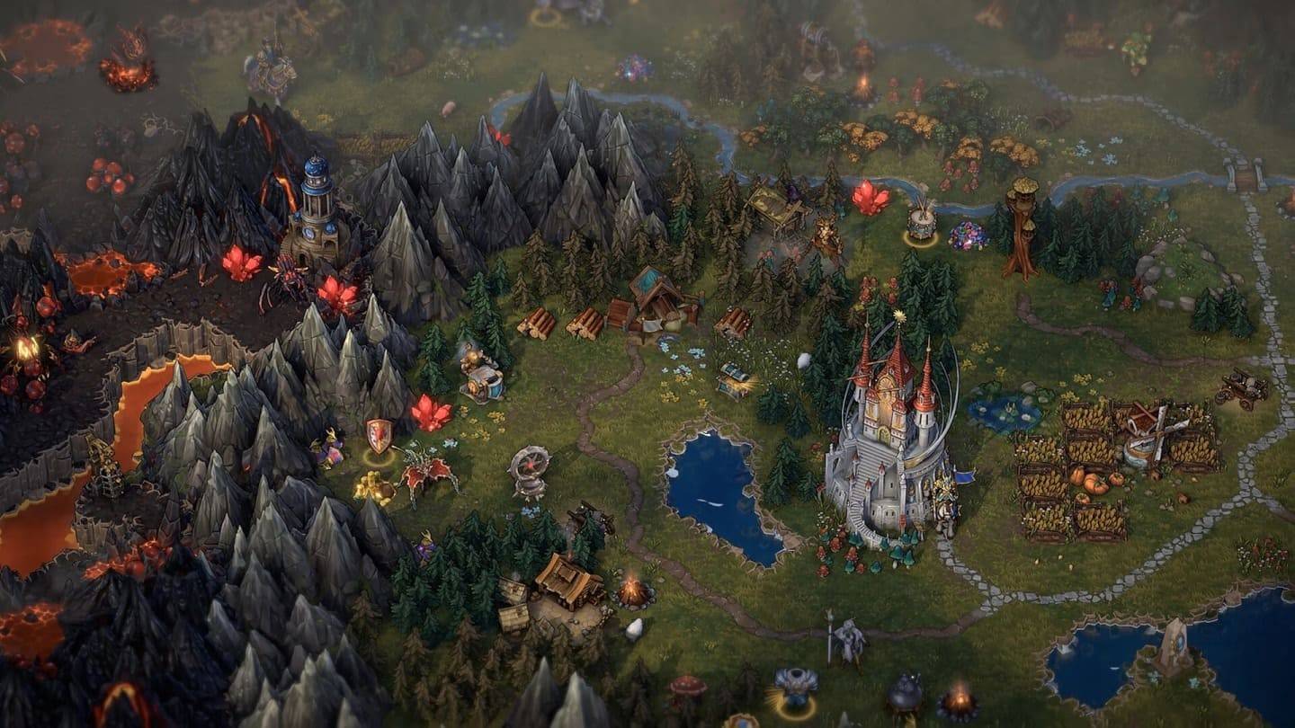 Explore unidades de facción de mazmorras en Heroes of Might & Magic: Olden Era