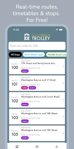 Miami Beach Trolley Tracker Tangkapan skrin 0