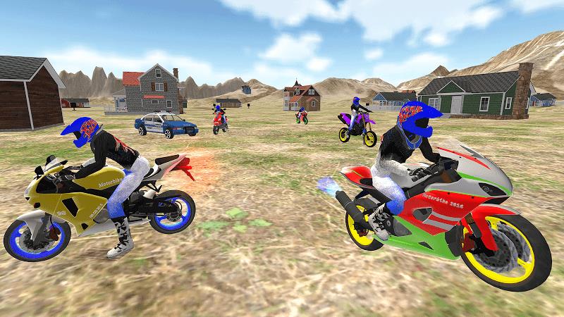 Schermata Real Moto Bike Racing Game 0