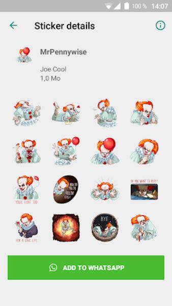 SpookyStickers Captura de pantalla 3