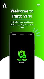 Plato VPN Super Fast Secure ဖန်သားပြင်ဓာတ်ပုံ 0