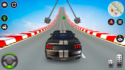 Ramp Car Stunt Racing Game Mod ภาพหน้าจอ 1