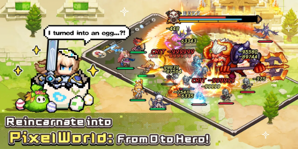 Zero to Hero: Pixel Saga Ảnh chụp màn hình 0