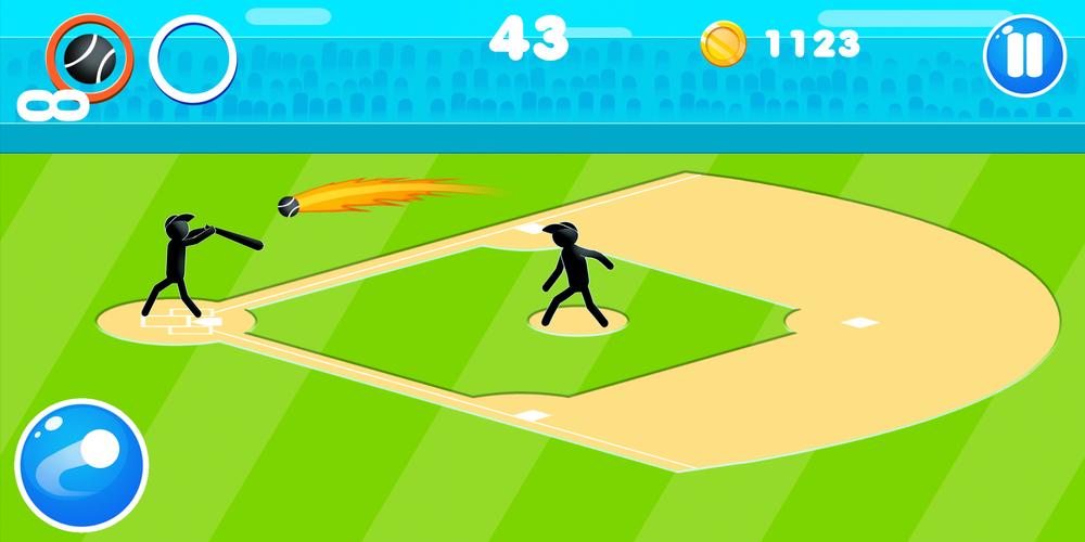 Stickman Baseball应用截图第0张