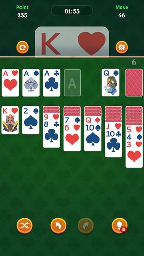 Big Card Solitaire 螢幕截圖 2