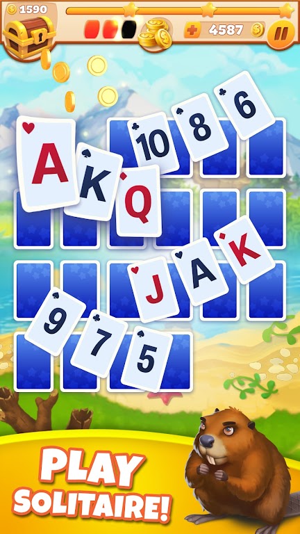 Solitaire Tarot: Fun Card Patience & Travelling ဖန်သားပြင်ဓာတ်ပုံ 0